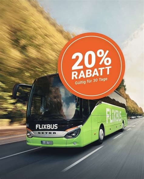 Flixbus 20% rabatt